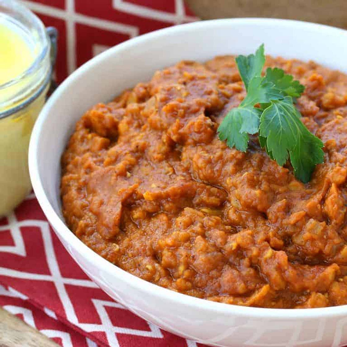 Misir Wat (Ethiopian Spiced Red Lentils)