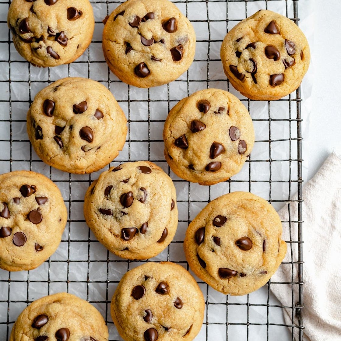 Chickpea Flour Chocolate Chip Cookies