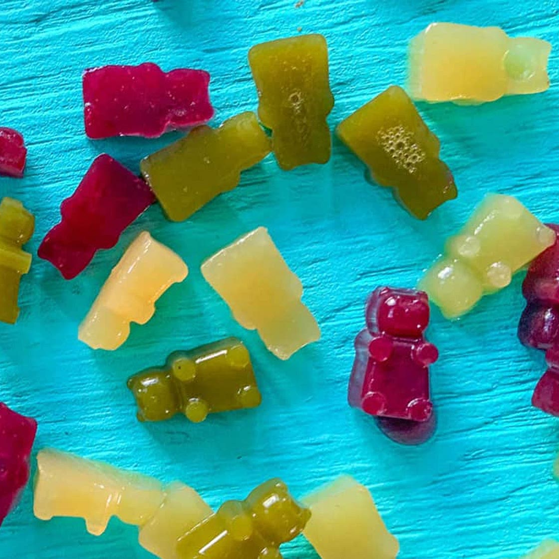 Vegan Gummy Bears Without Gelatin