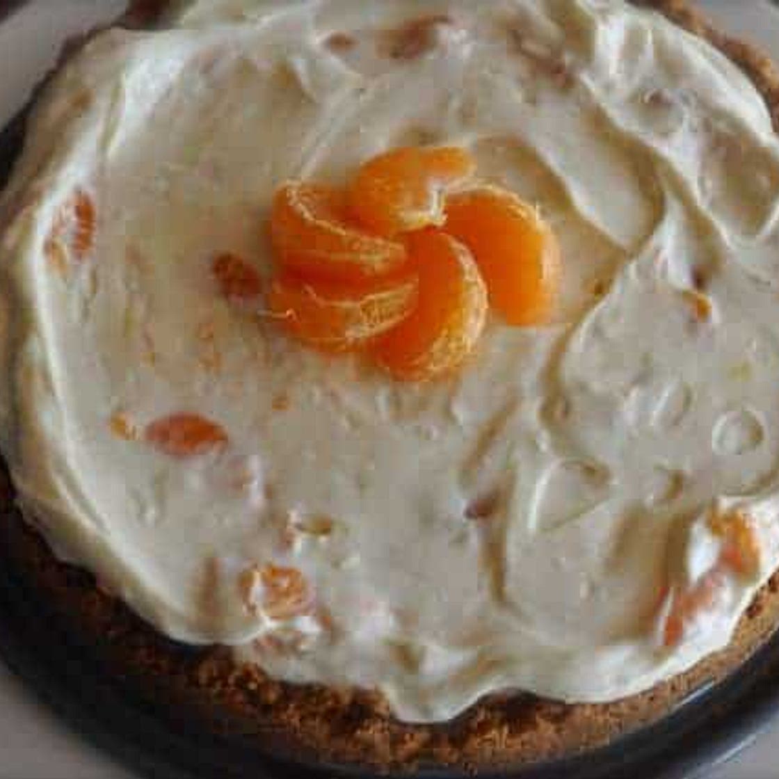 Easy Mandarin Orange Cheesecake | Creamy Citrus Dessert