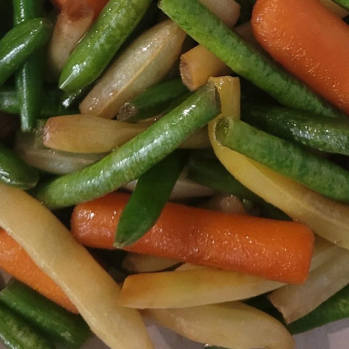 Stir Fried Mixed Veggies in Soy Sauce