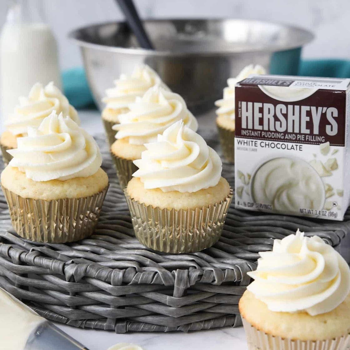 White Chocolate Pudding Buttercream Frosting