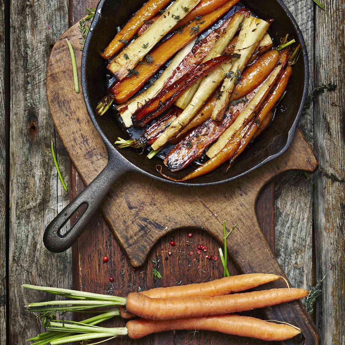 Roasted Carrots and Parsnips With Fresh Herbs Recipe