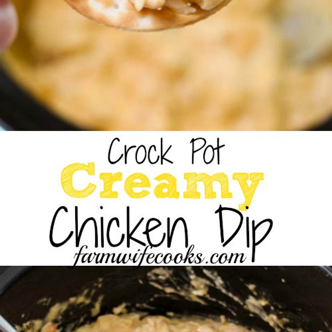 Crock Pot Creamy Chicken Dip
