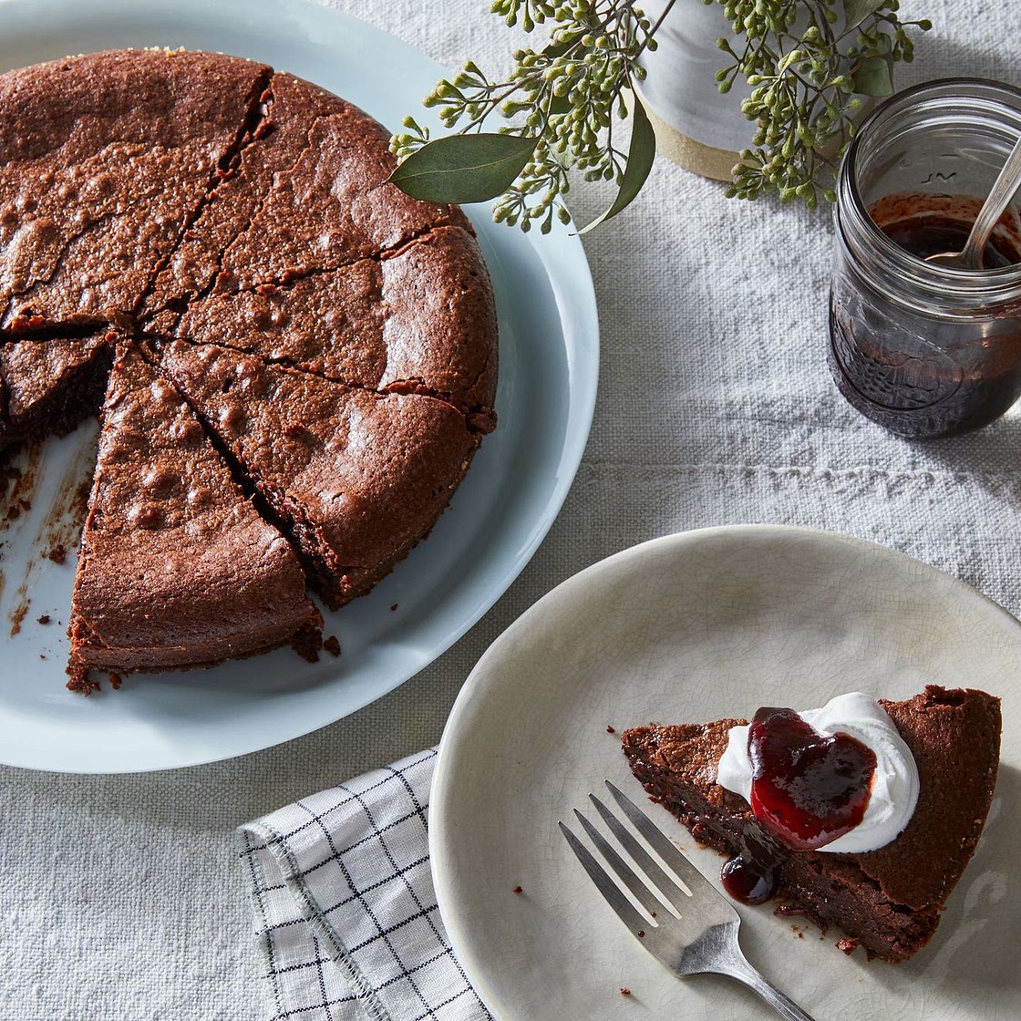 The Nordic Baking Book's Kladdkaka (Swedish Gooey Chocolate Cake)