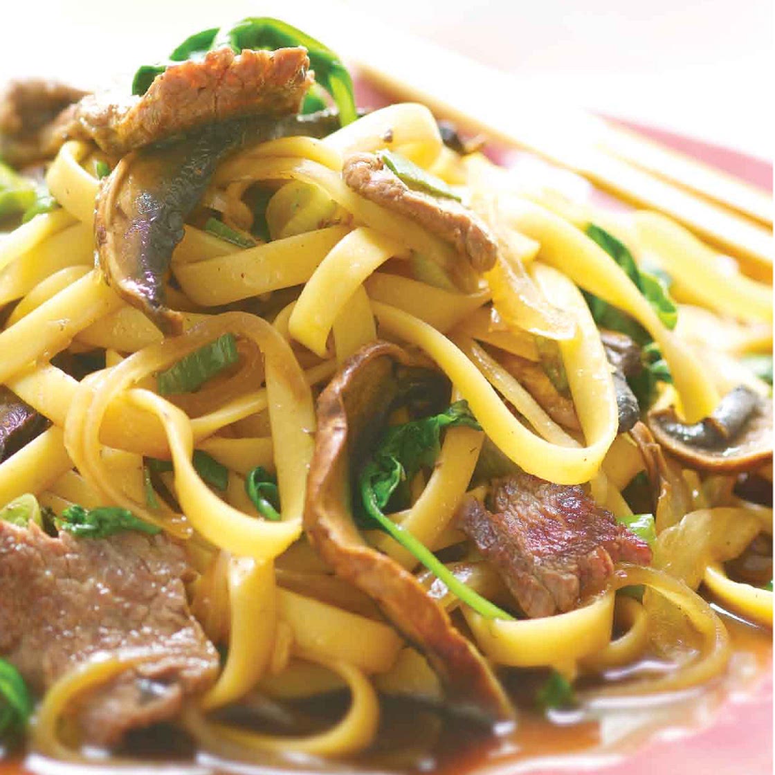 Beef Sukiyaki with Noodles