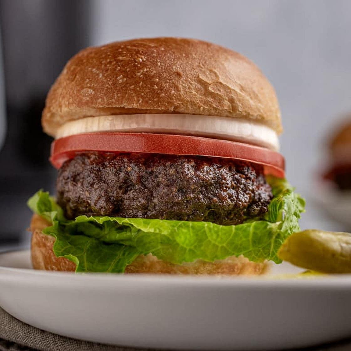 Air Fryer Burger Recipe