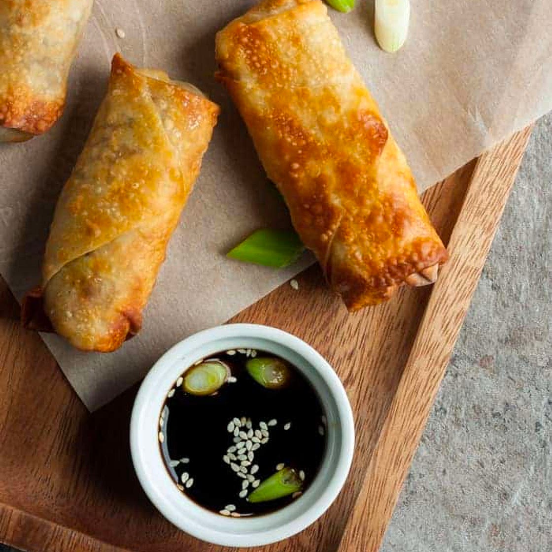 Air Fryer Egg Rolls {Easy Egg Roll Recipe}