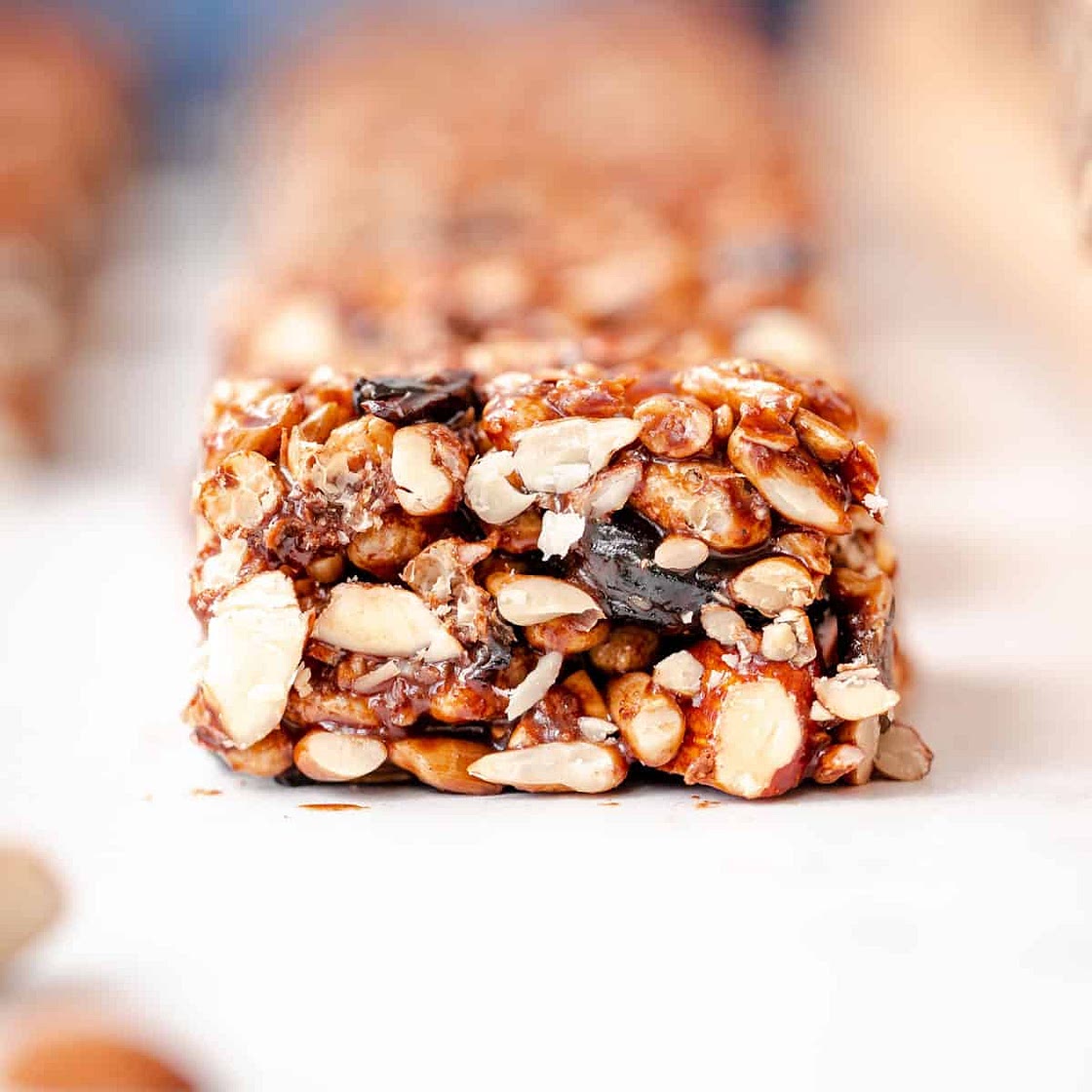 Almond Cherry Pepita Bars Recipe