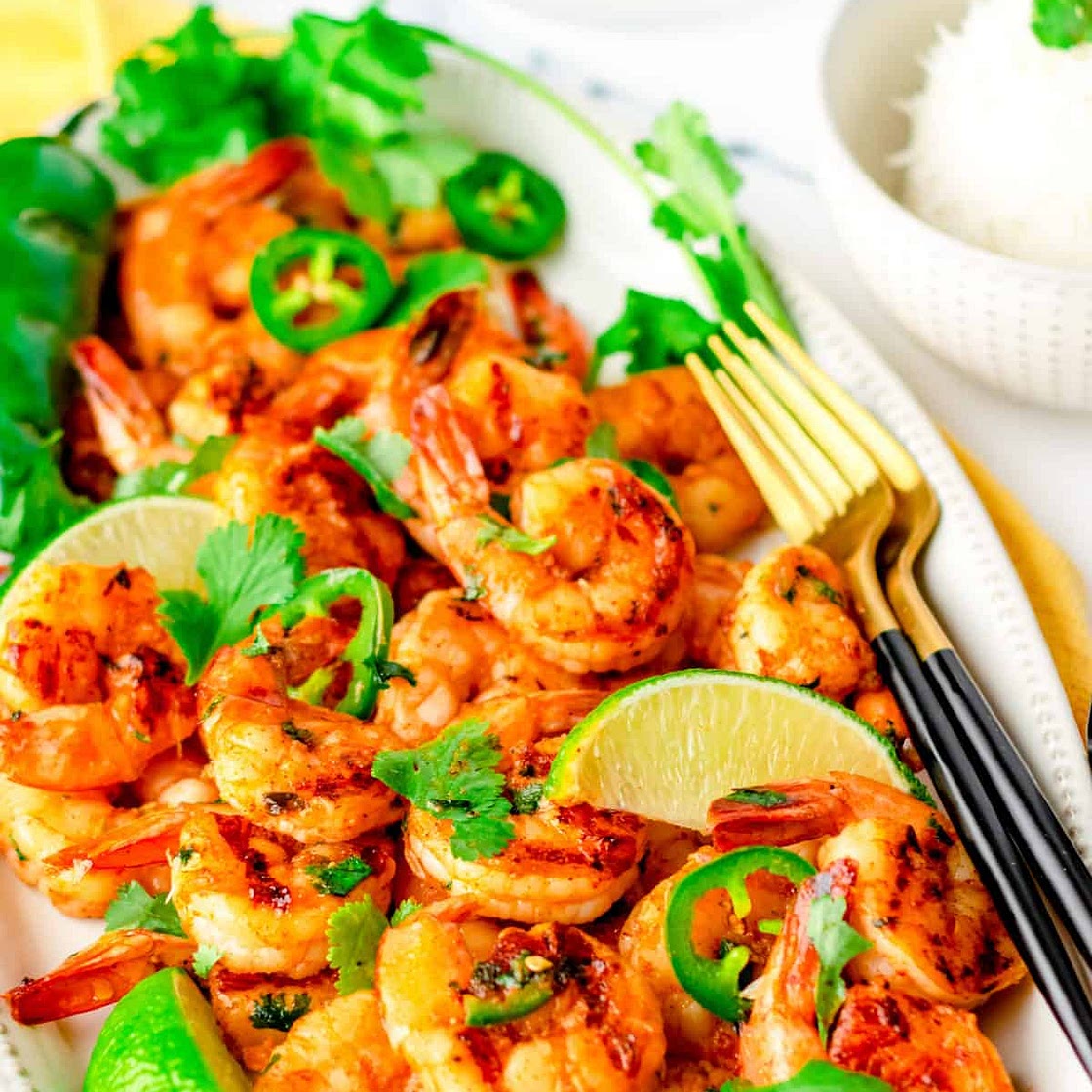 Grilled Margarita Shrimp