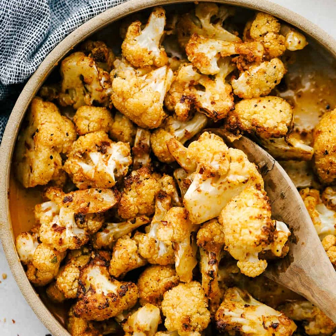 Air Fryer "Roasted" Cauliflower