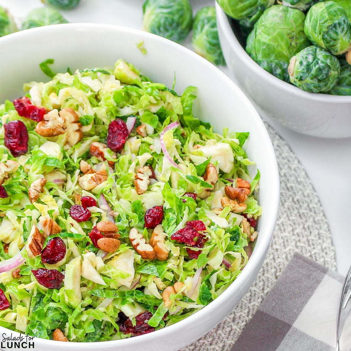 Shredded Brussels Sprouts Salad Recipe