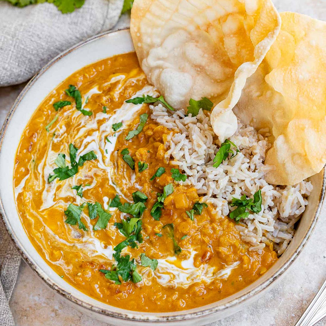 Creamy Red Lentil Curry