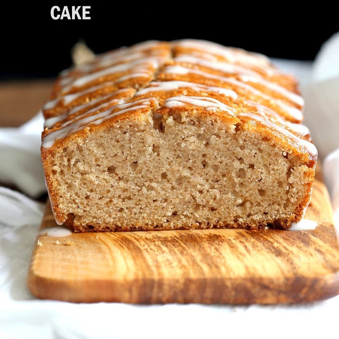 Vegan Eggnog Pound Cake