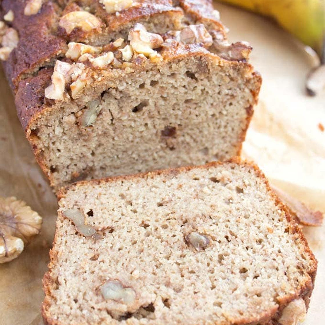 Low Carb Sugar Free Banana Bread