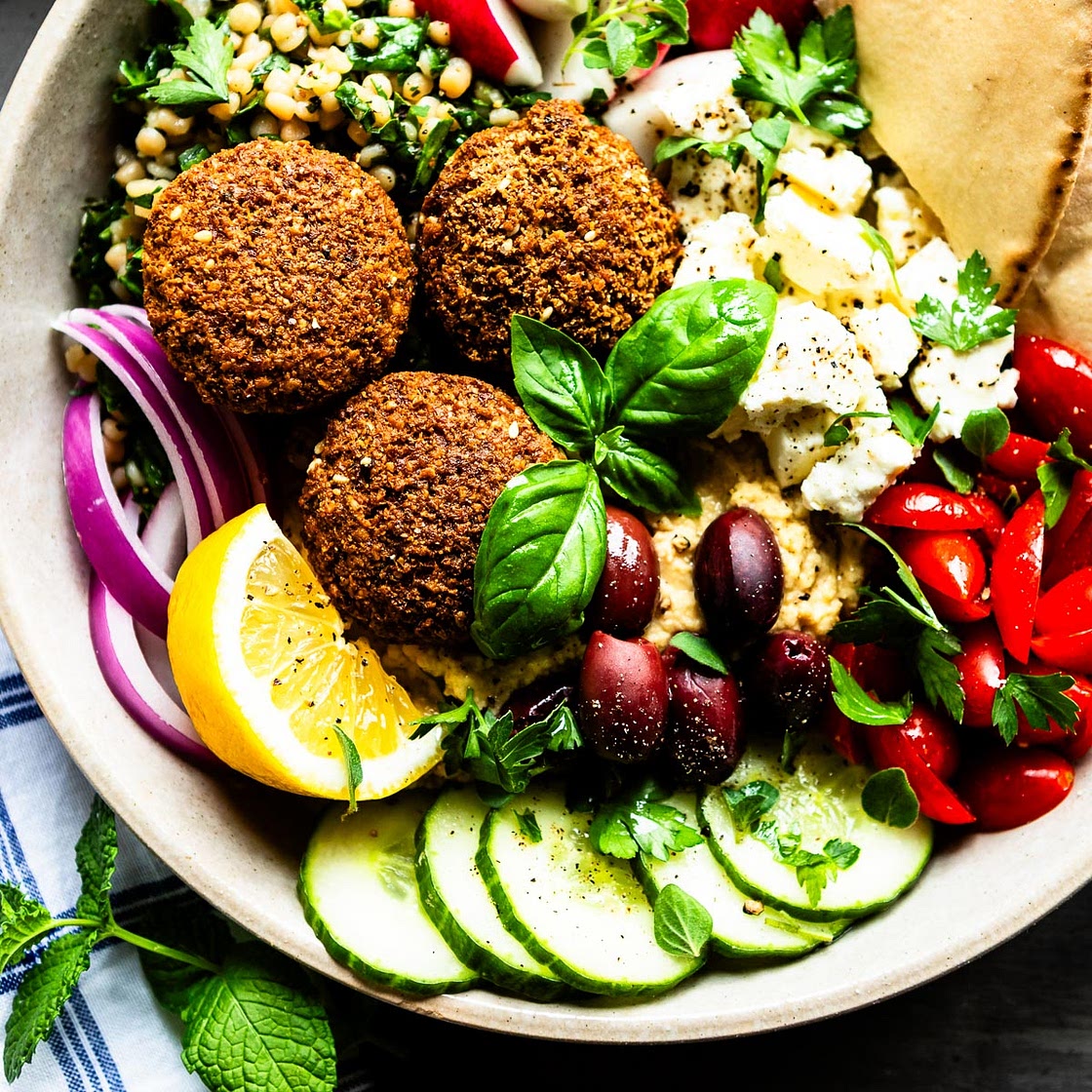 Mediterranean Falafel Bowl