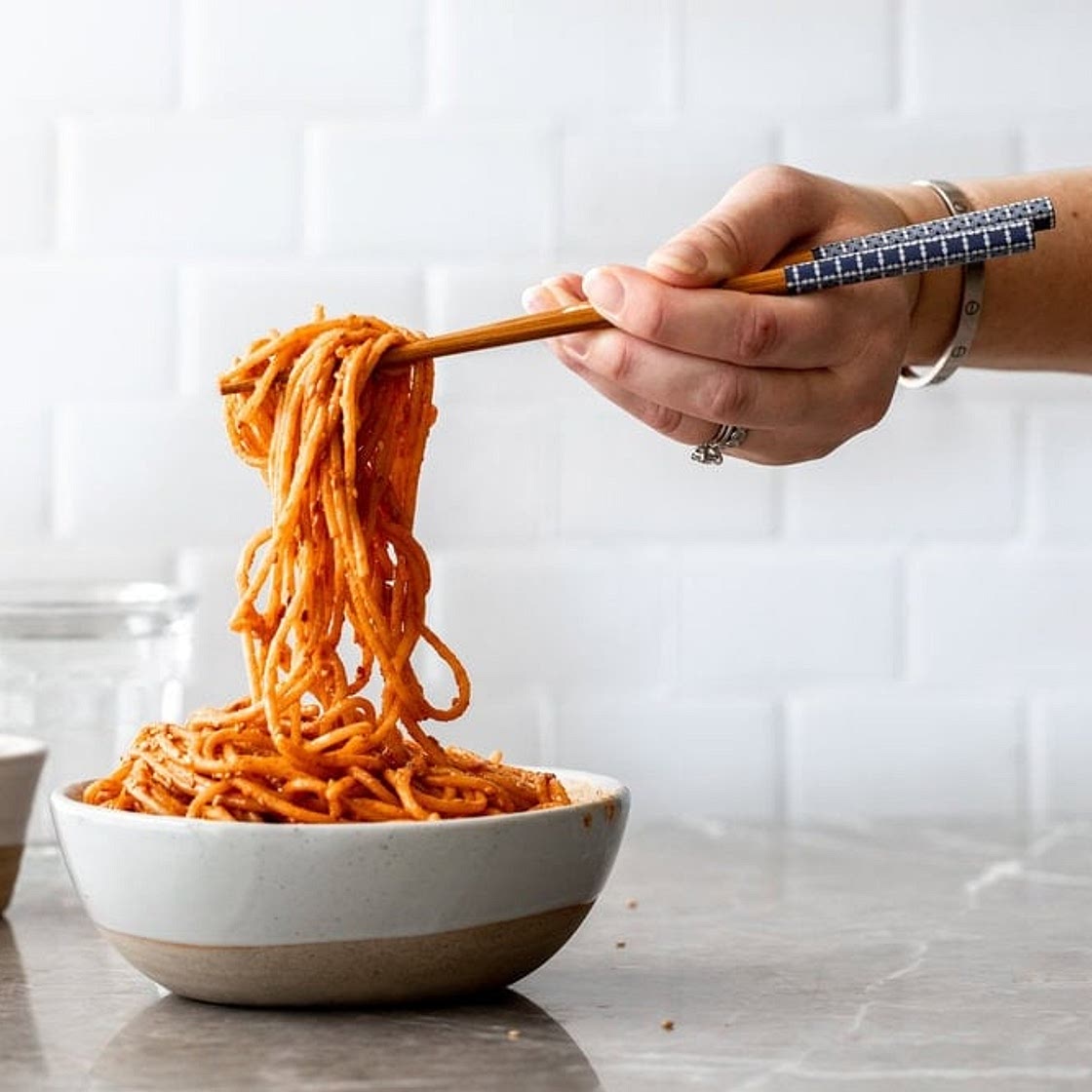 Creamy Gochujang Noodles