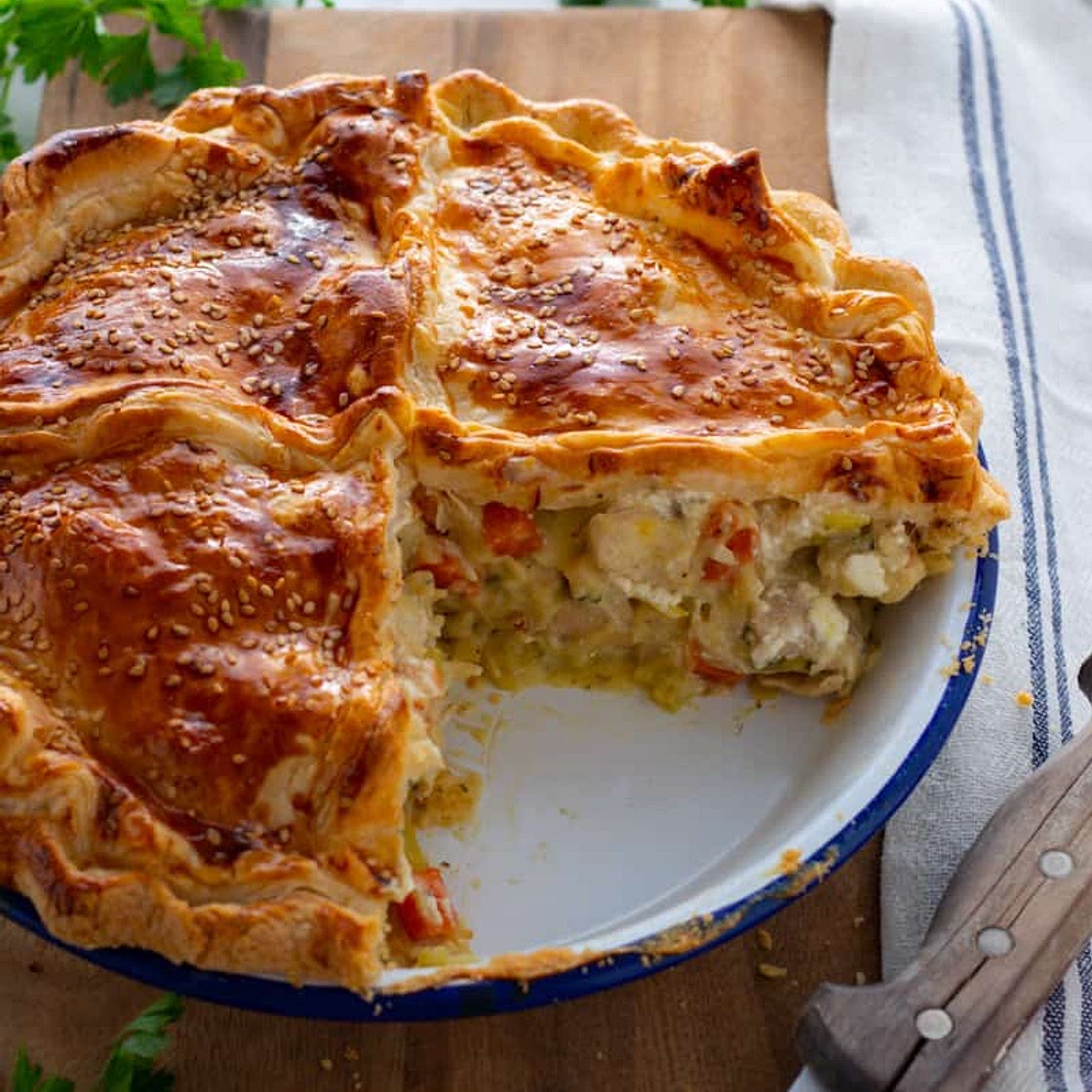 Creamy Chicken Pie