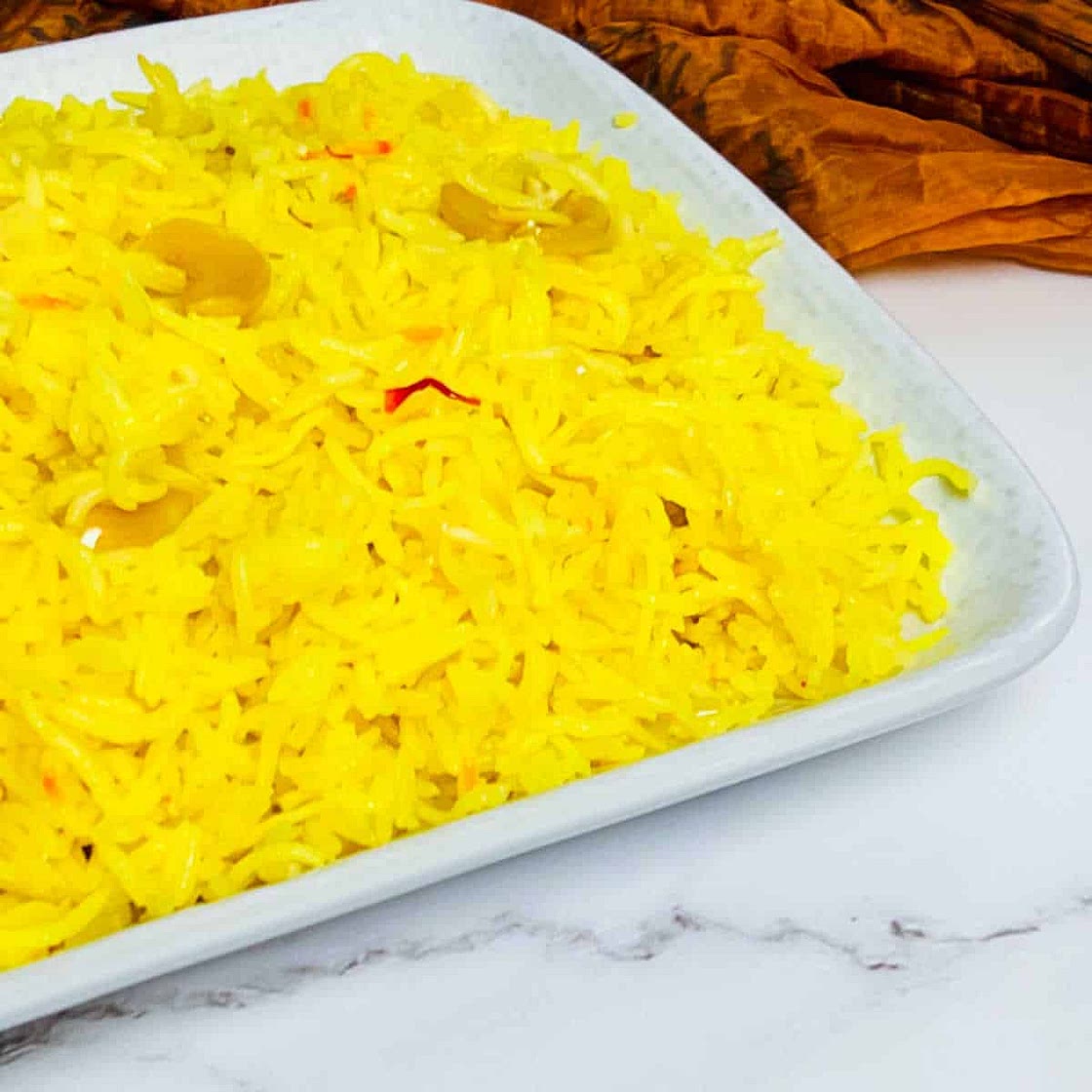 Instant Pot Saffron Rice