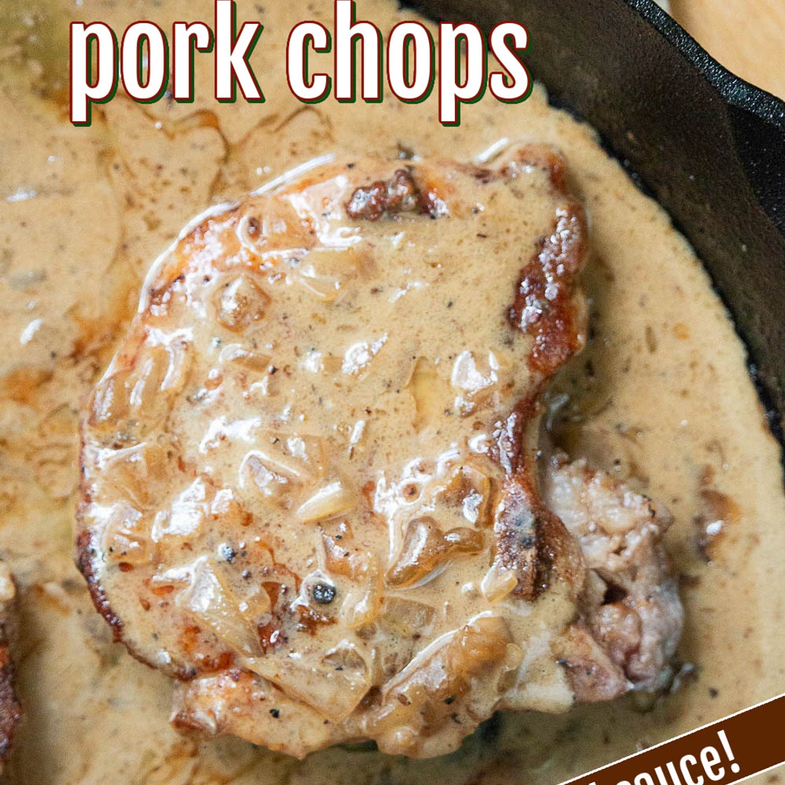 PEPPERCORN PORK CHOPS