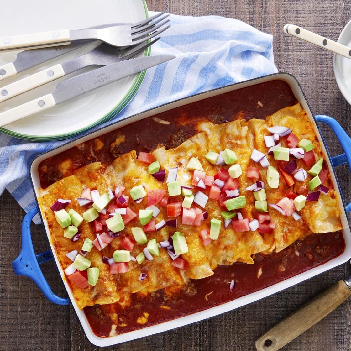 Beef Enchiladas