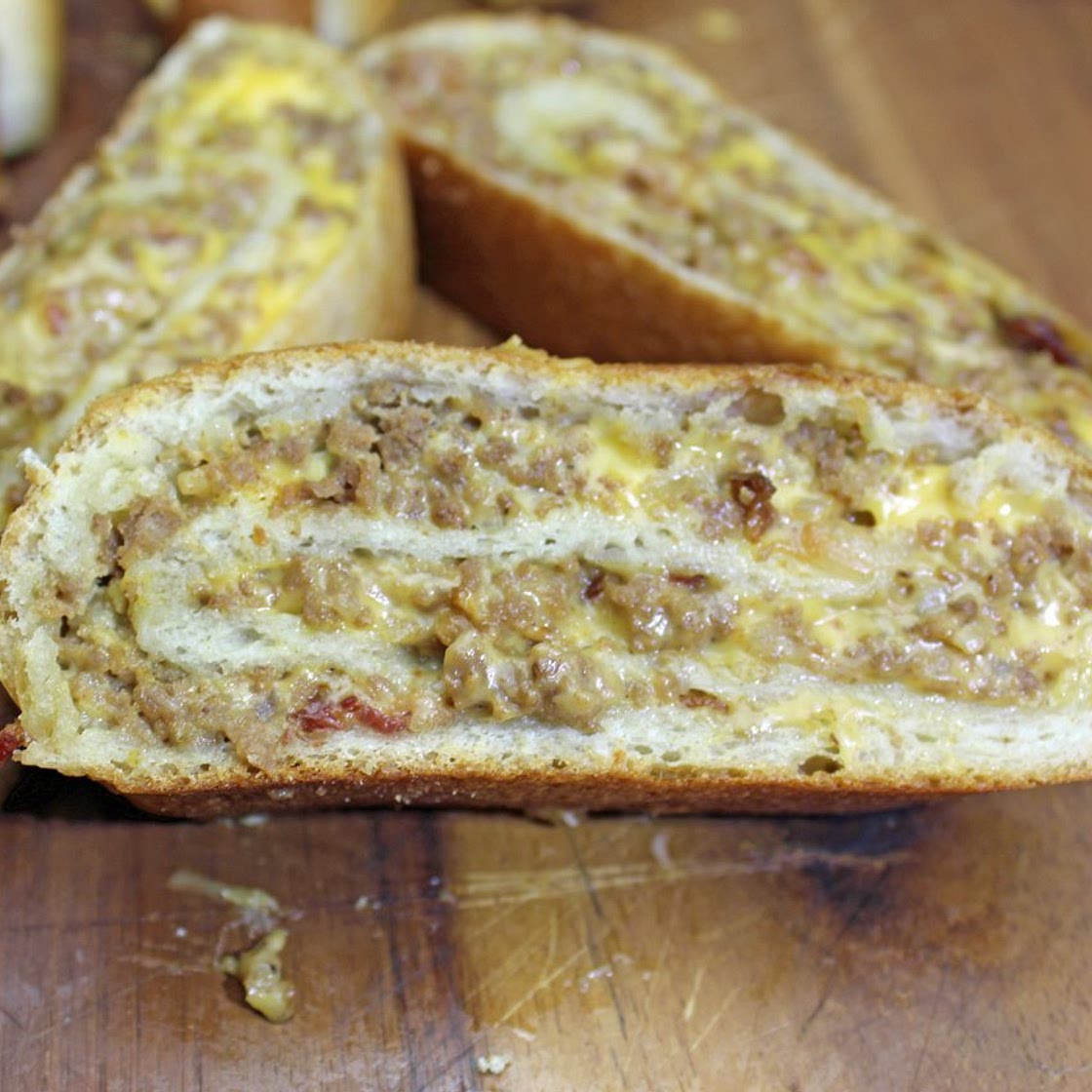 Bacon Cheeseburger Roll Up