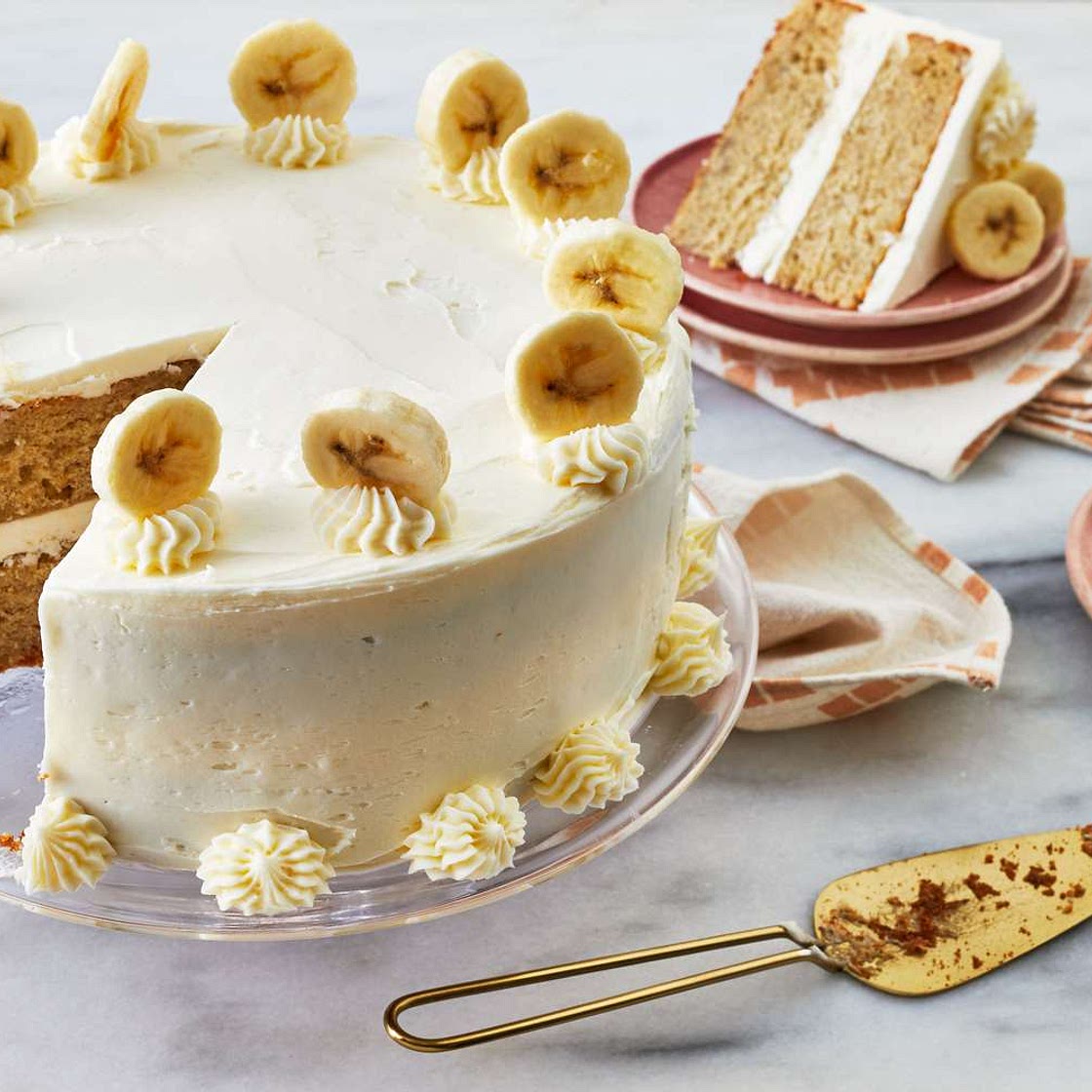 Bananas Foster Cake