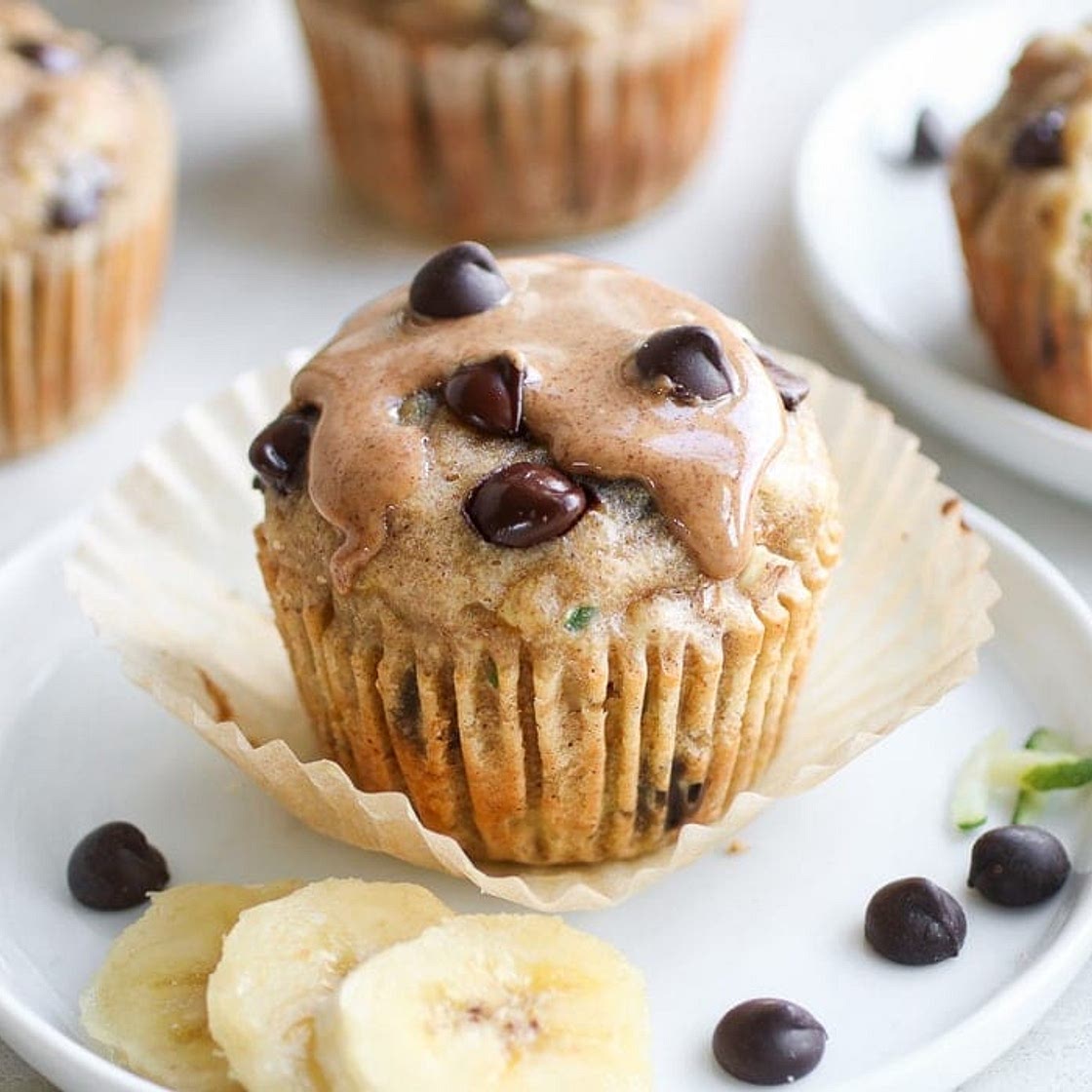 Gluten-free Chocolate Chip Zucchini Muffins