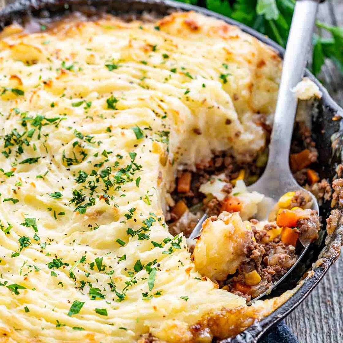 Skillet Shepherd's Pie