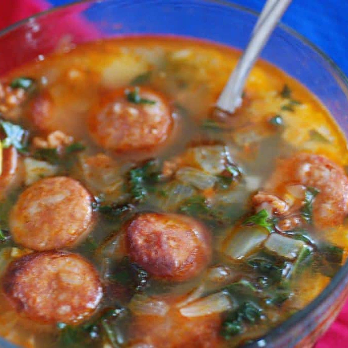 Cape Verde-Caldo Verde (Portuguese Kale Soup)