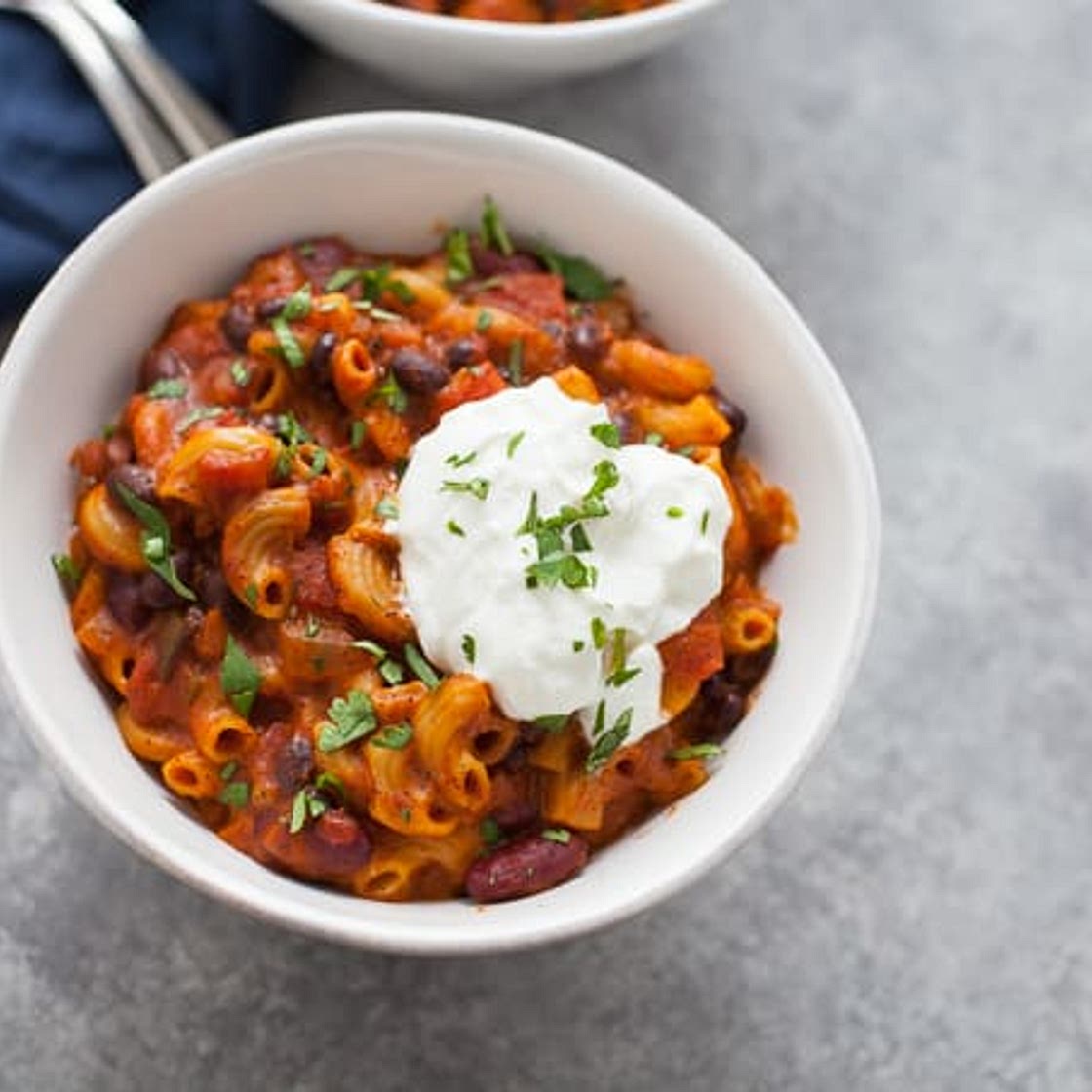 Instant Pot Vegetarian Chili Mac