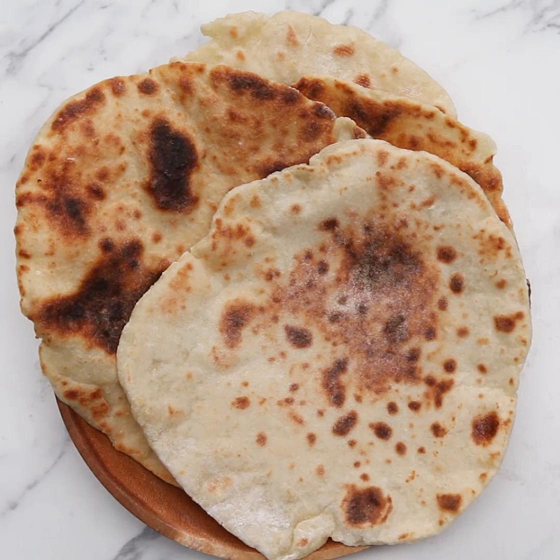 2-ingredient Flatbread Recipe by Tasty