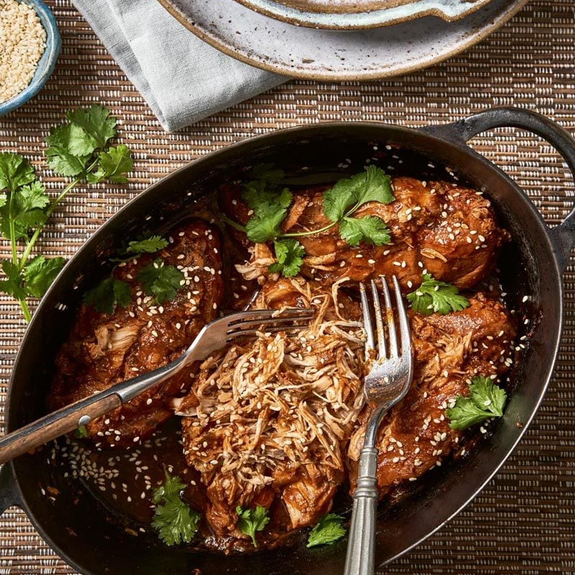 Slow cooker honey garlic chicken