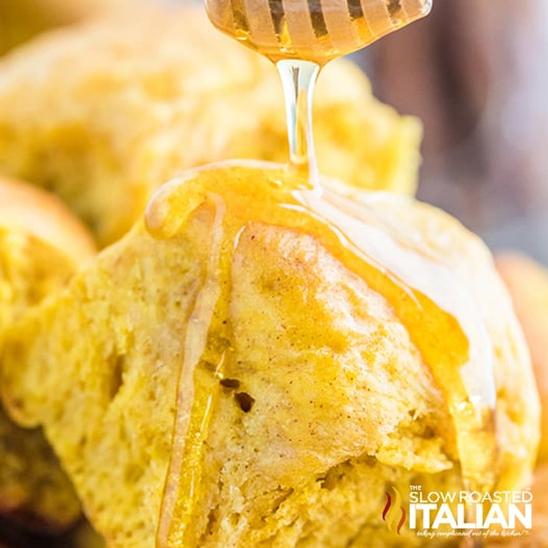 Fluffy and Soft Honey Pumpkin Dinner Rolls Recipe