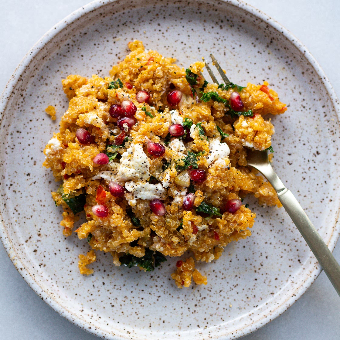 Baked Pumpkin Quinoa