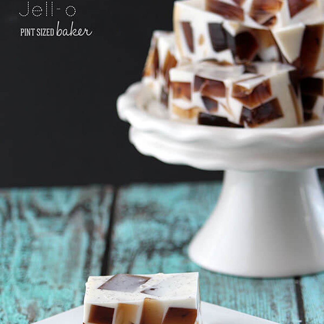 Root Beer Float Jello