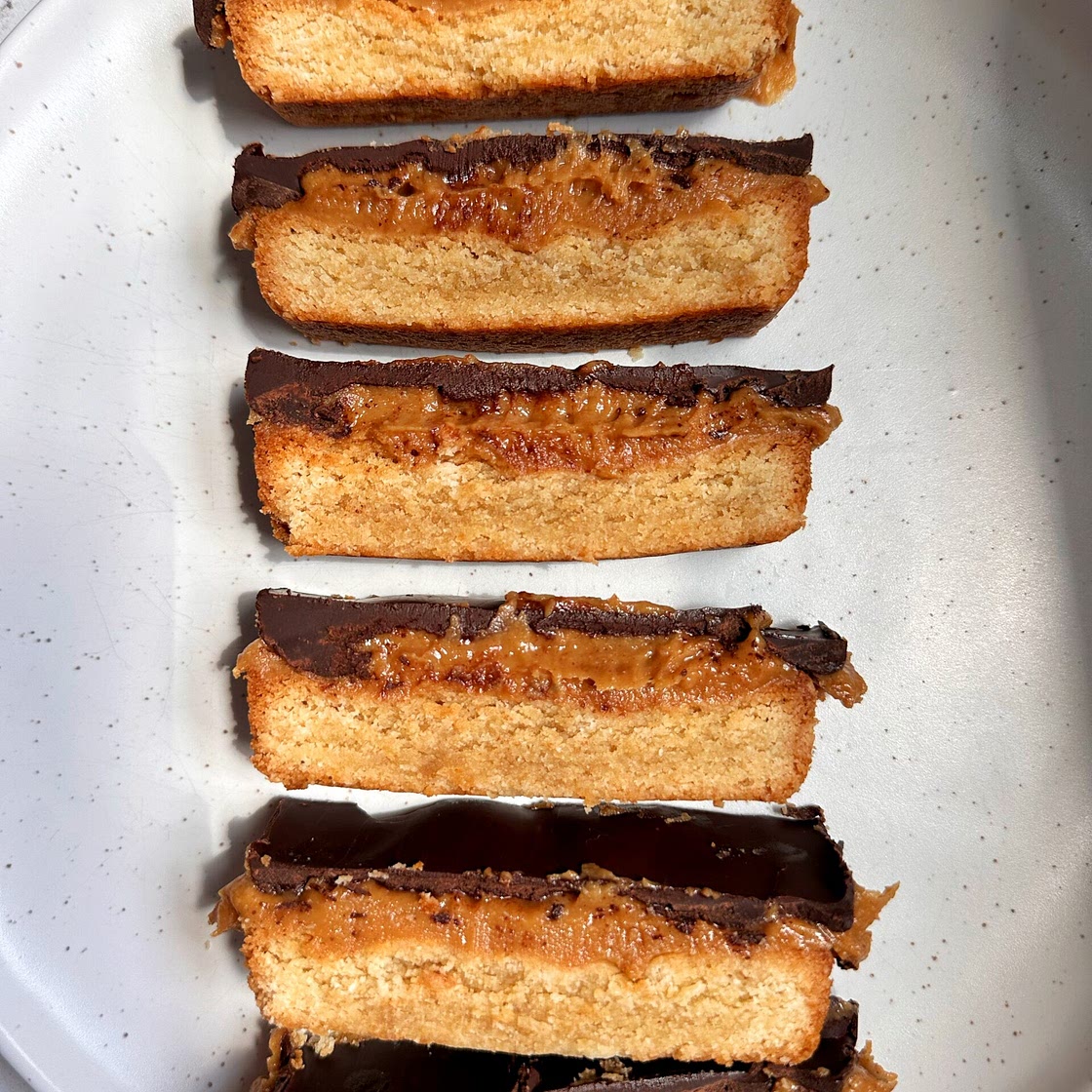 Gluten-free Twix Bars