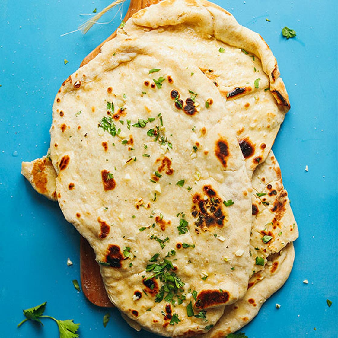 Easy Vegan Naan