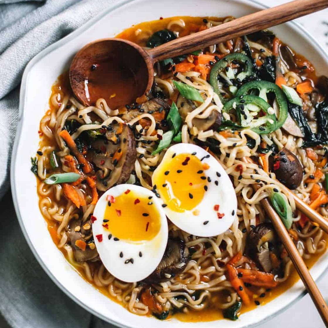Easy Homemade Healthy Ramen Bowl