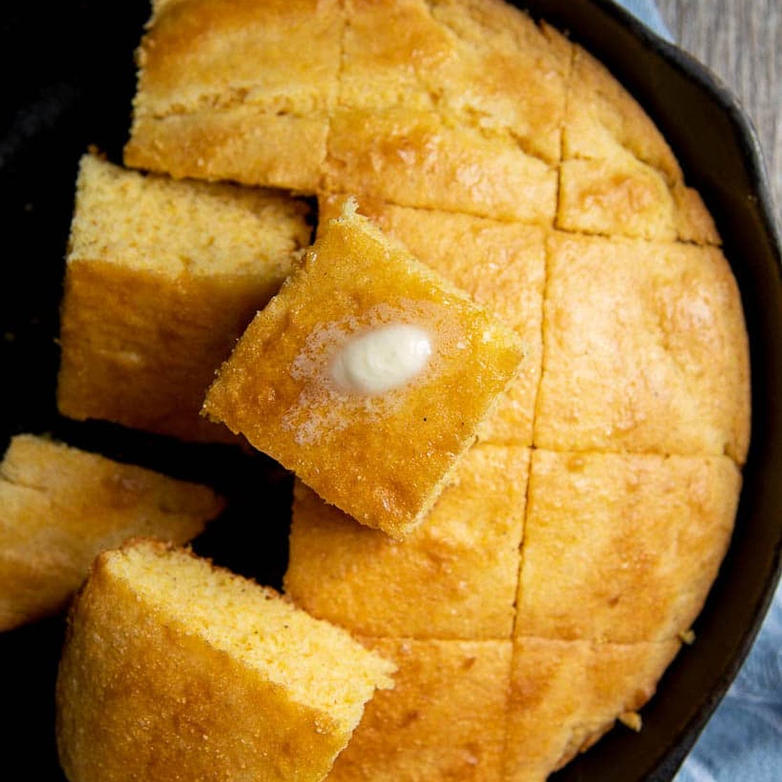 Easiest Gluten-Free Cornbread (Fluffy, Moist)