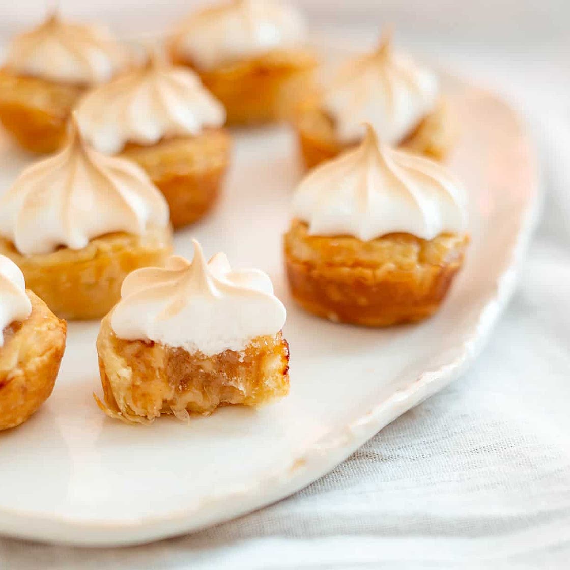 Puff Pastry Pineapple and Coconut Mini Tarts