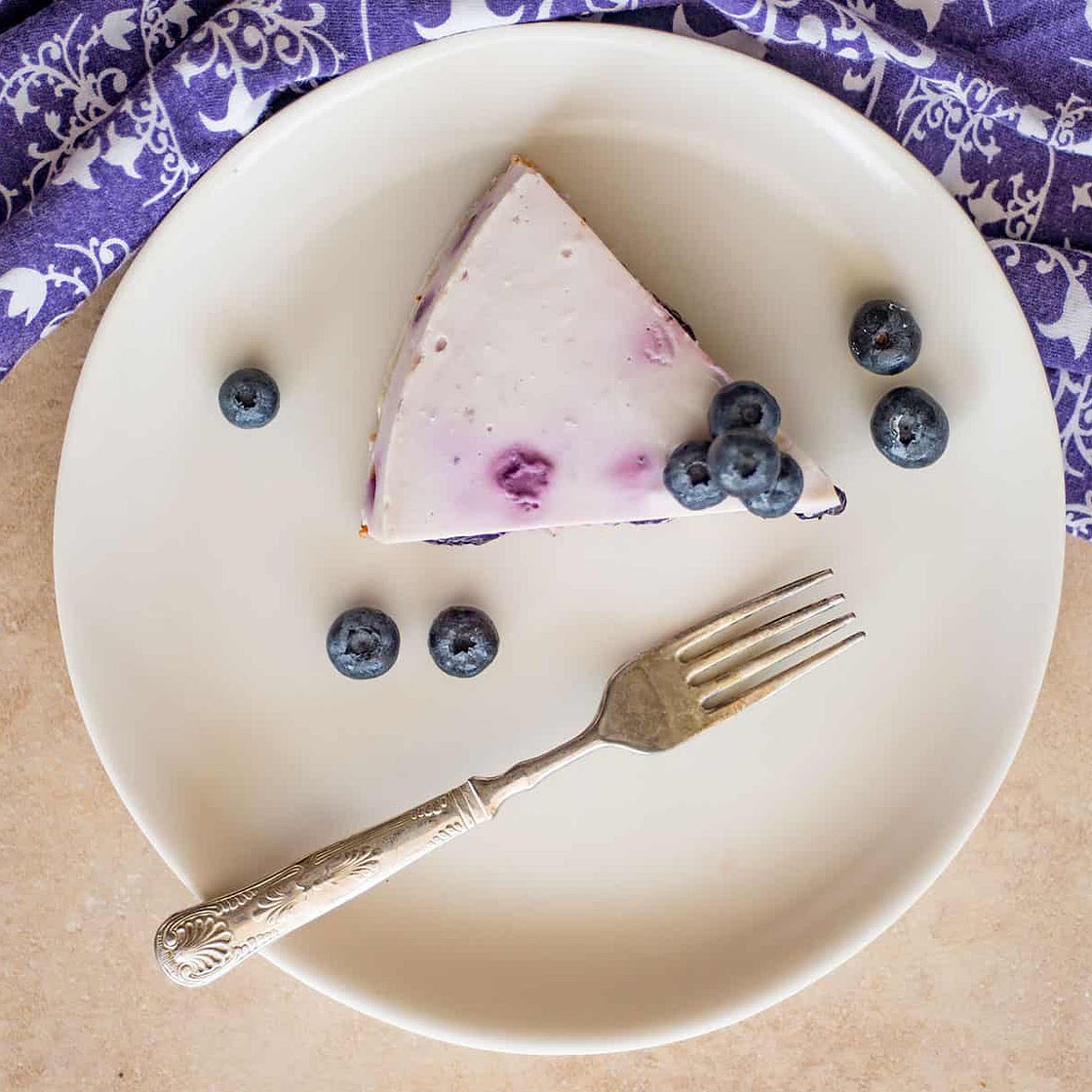 How to Make No Bake Blueberry Cheesecake