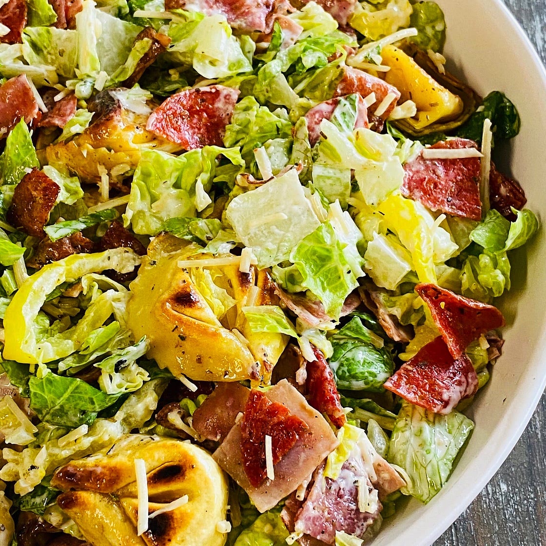 Blackstone Italian Tortellini Caesar Salad