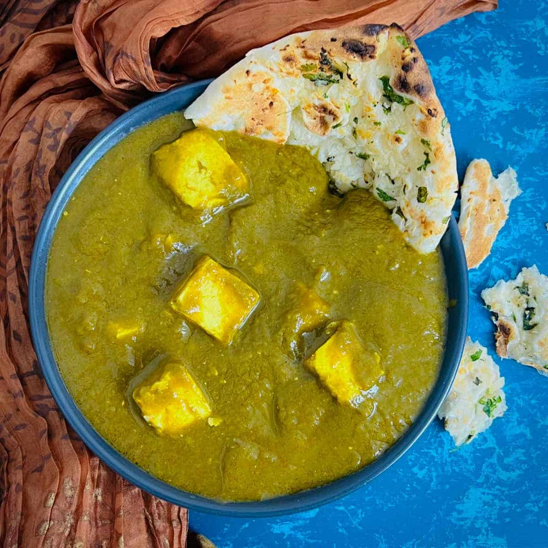Palak Paneer in Instant Pot (using frozen spinach)