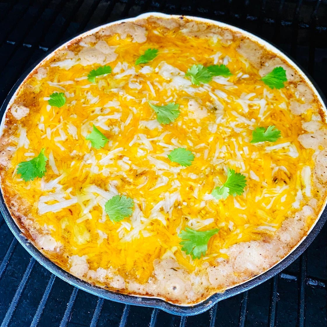 Smoked Jerk Chicken Dip
