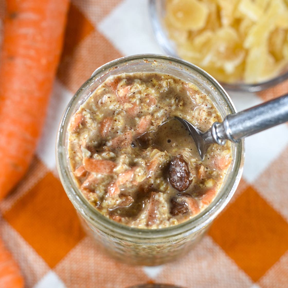 Carrot Cake Overnight Oats