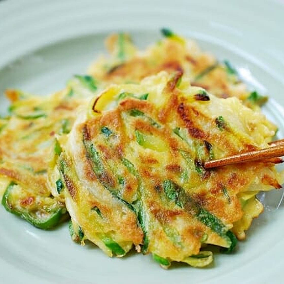 Hobak Buchim (Zucchini Pancakes)