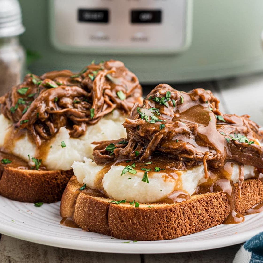 Hot Roast Beef Sandwiches Recipe