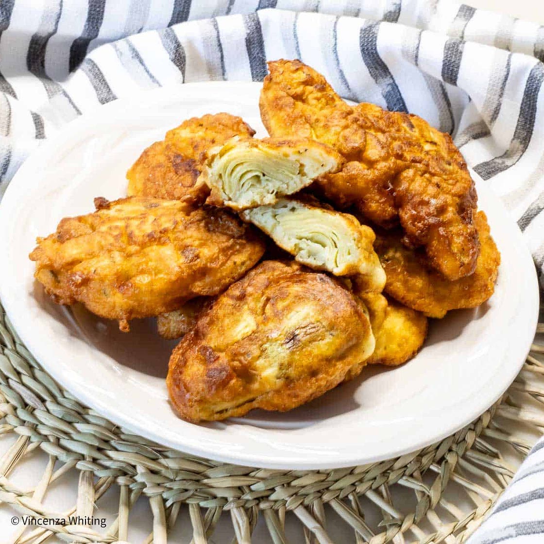 Sicilian Fried Artichoke Hearts