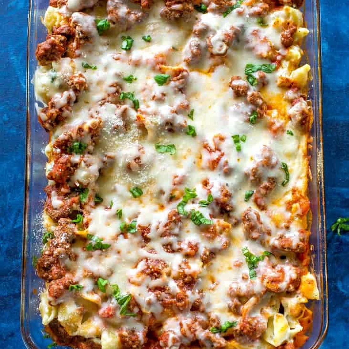 Unstuffed Shells Casserole